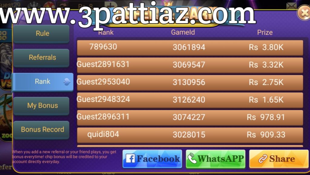 Teen Patti live 5 Teen Patti live