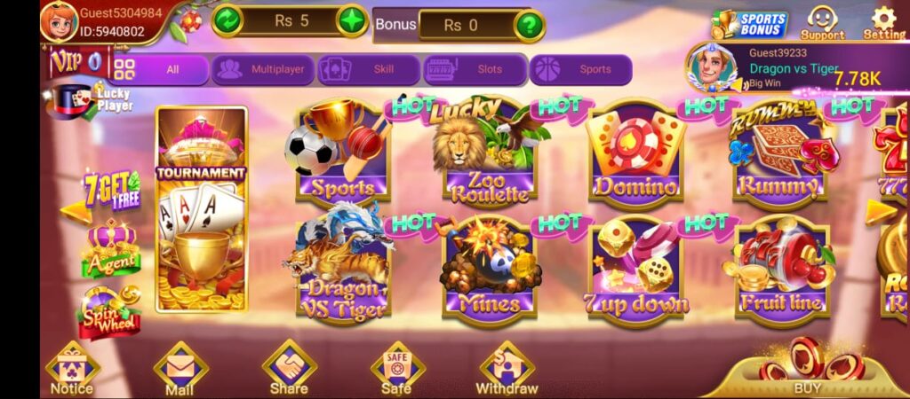 teen patti spin